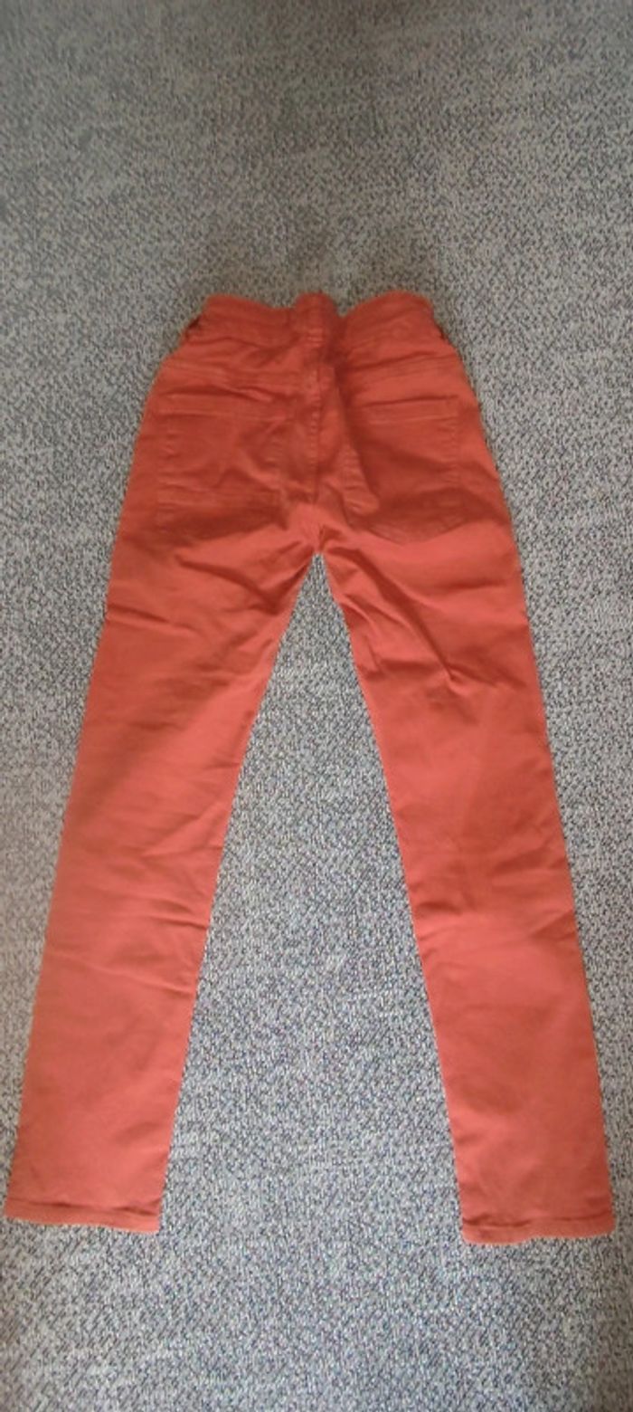 jean skinny brique rouge - photo numéro 2