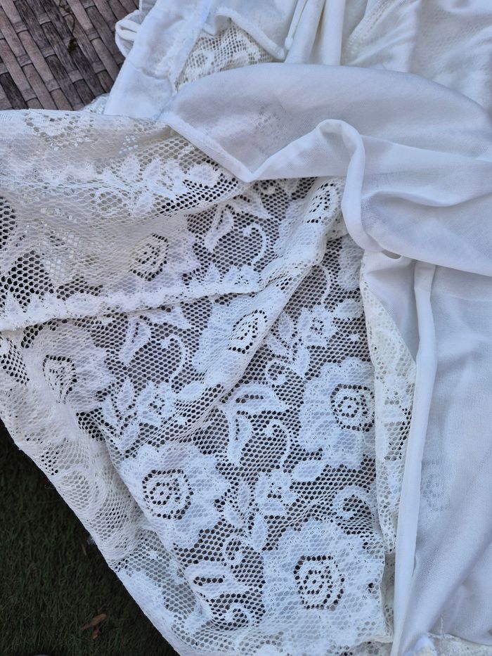 Chemise / Blouse à volants pour femme T. 48 Alexo - photo numéro 9