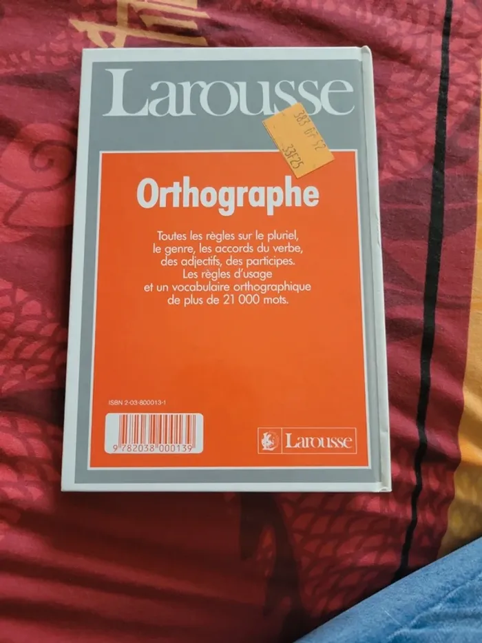 Larousse orthographe - photo numéro 3