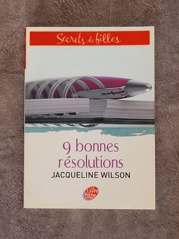 Secrets de filles Tome 1 - 9 bonnes résolutions Par Jacqueline Wilson
