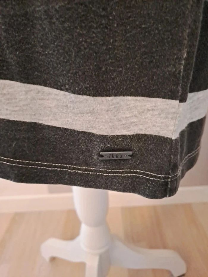 Robe débardeur coton ikks grise t.M - photo numéro 5