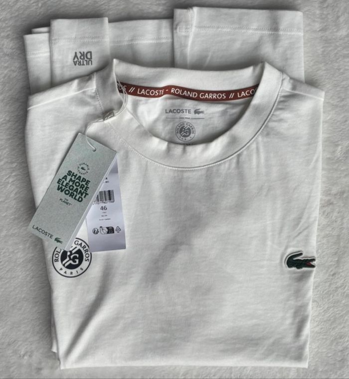 T-shirt Lacoste edition Roland Garros - photo numéro 6