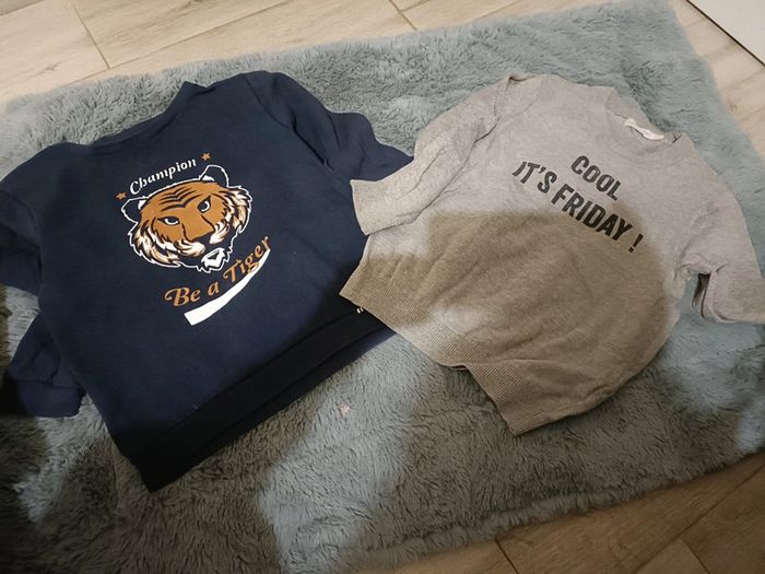 Lot de 2 pulls garçon