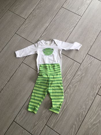 Ensemble body + legging 2-4 mois