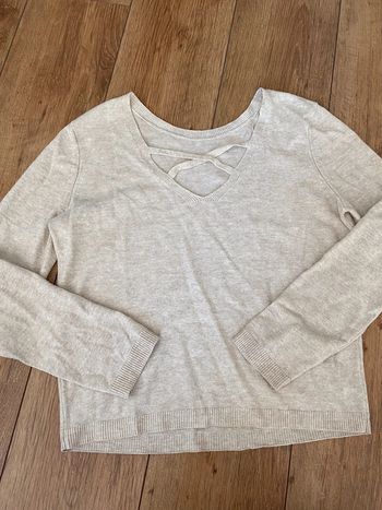 Pull avec un joli dos