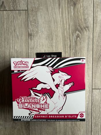 POKÉMON - COFFRET DRESSEUR FLAMME BLANCHE - ETB EV 10.5 - FR NEUF & SCÉLLÉ