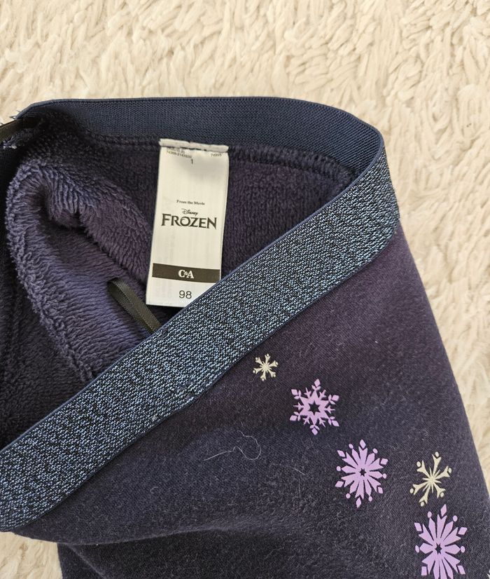 Leggings chaud reine des neiges 3 ans - photo numéro 3