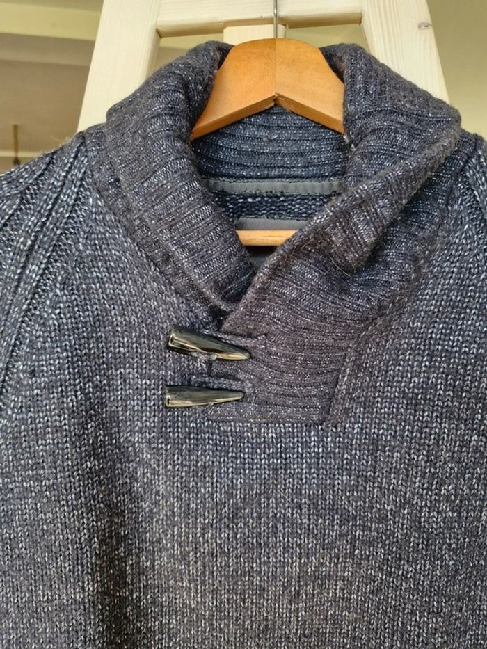 Pull bleu marine celio