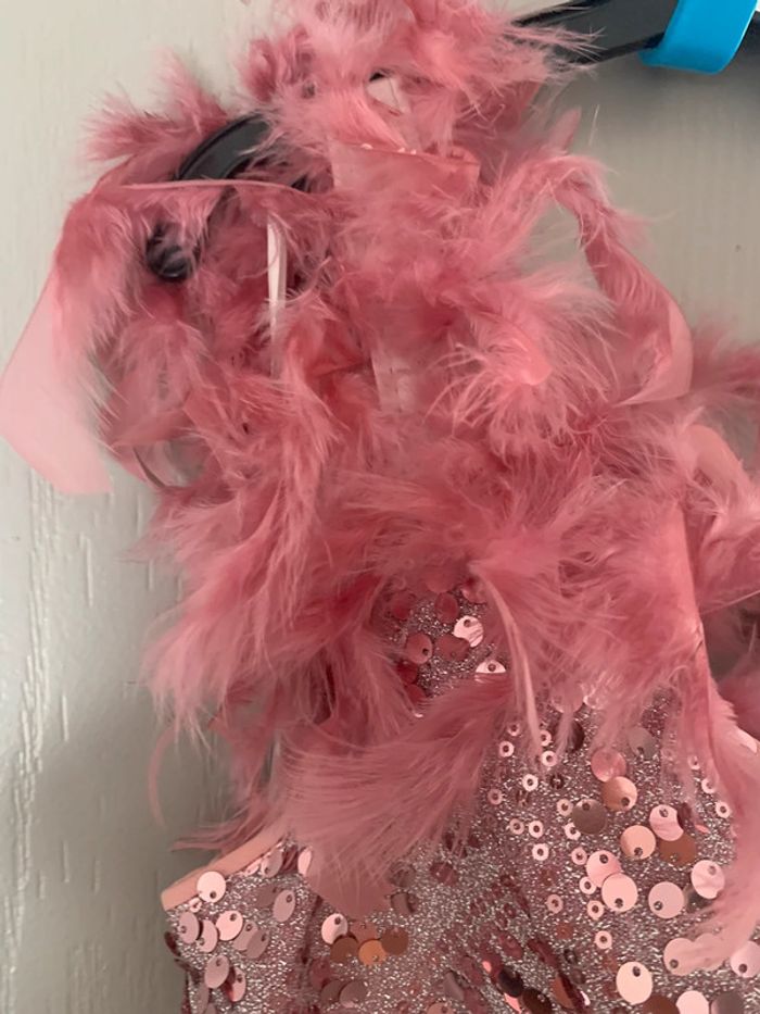 Robe à sequins rose - photo numéro 4
