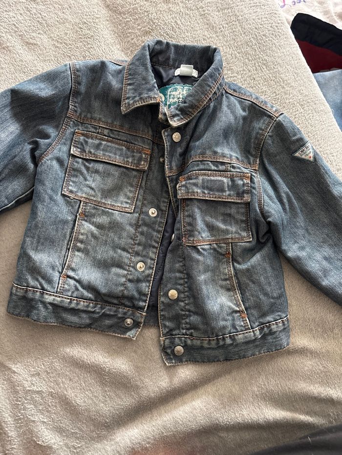 Veste en jean chaude