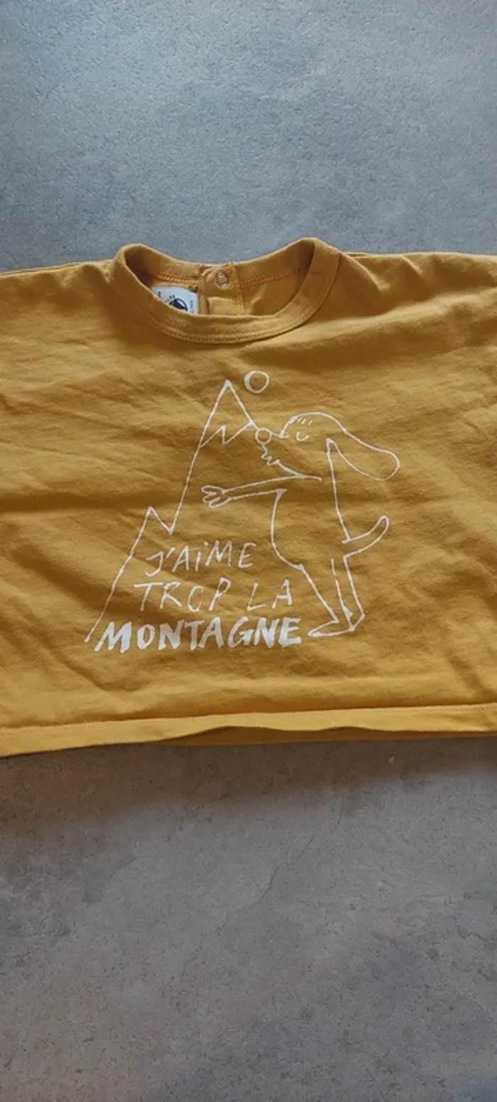Lot 2 t shirts manches longues 12 mois - photo numéro 10