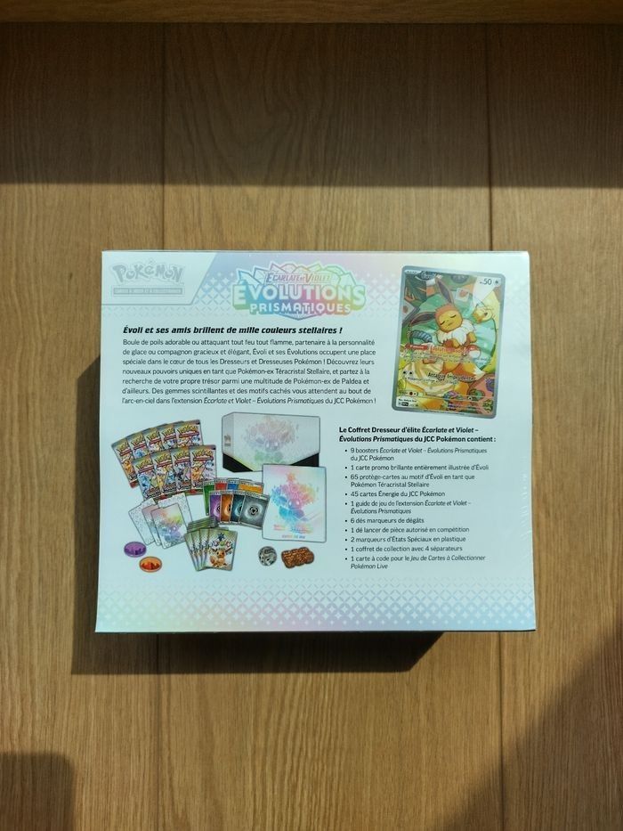 ETB Pokémon Ev8.8 Évolution prismatique - photo numéro 2