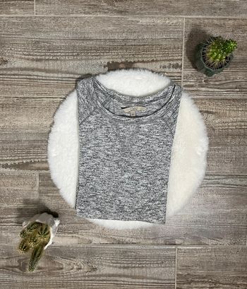 Pull fin gris chiné C&A