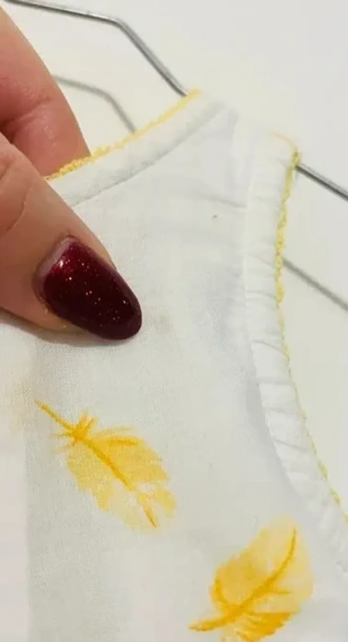 Robe jaune et blanche Sucre D’orge - photo numéro 5