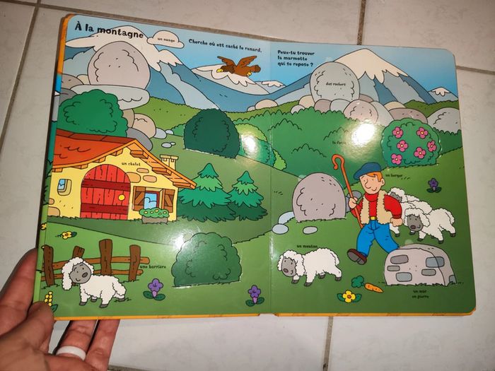 Livre sur les animaux avec des volets a soulever - photo numéro 3