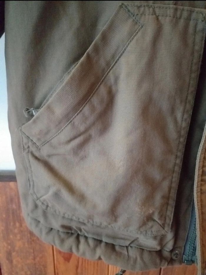 Veste kaki/marron 8ans - photo numéro 7