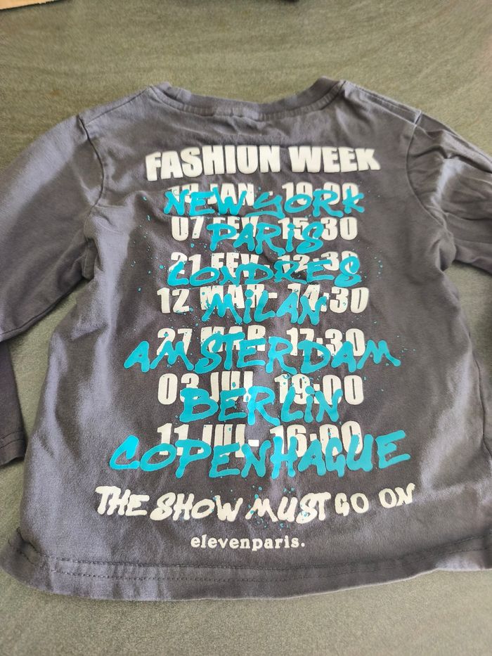 Ensemble pantalon jogging et Tee shirt manches longues 4 ans Little elevenparis - photo numéro 4