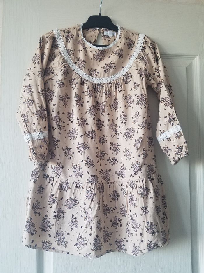 Ensemble fille robe gilet Verbaudet 6/7 ans tbe - photo numéro 2