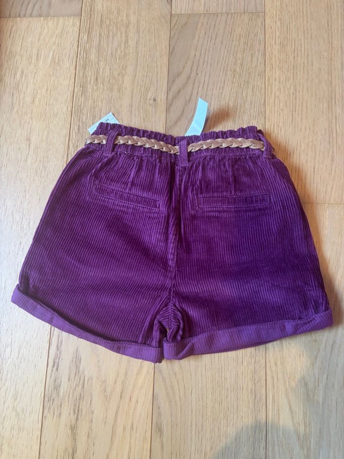 Neuf - Short velours Gemo - photo numéro 2