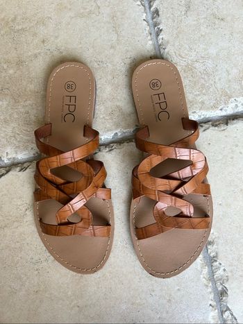 Sandales marron