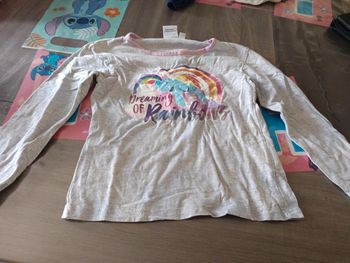 Tee-shirt manche longue 4 ans my little ponny