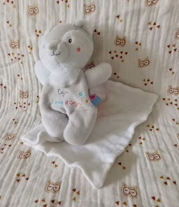 Doudou renard loup Sucre d'Orge