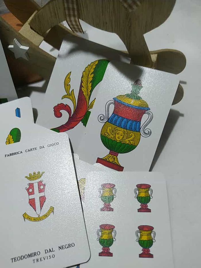 Jeu de cartes italien vintage Dal Negro Napoletane - photo numéro 4