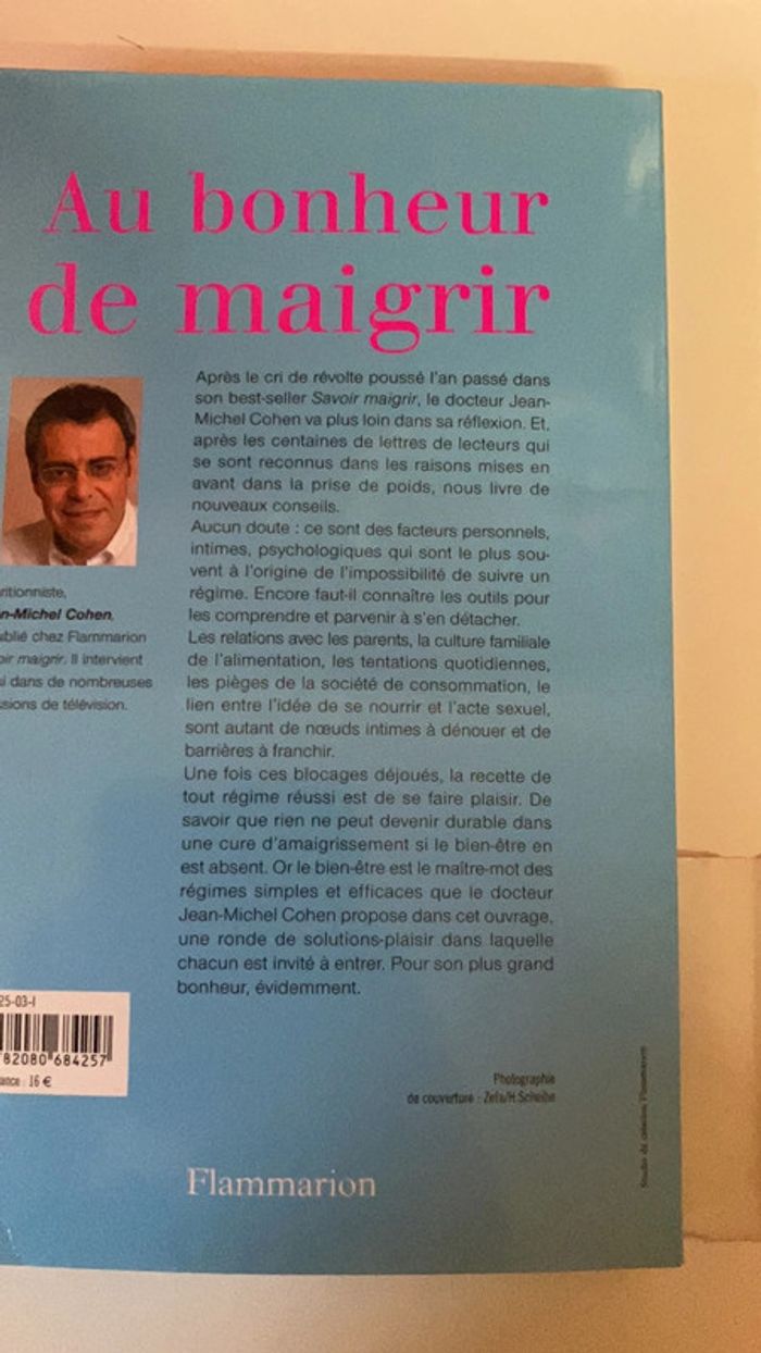 Livre. Au bonheur de maigrir. - photo numéro 3