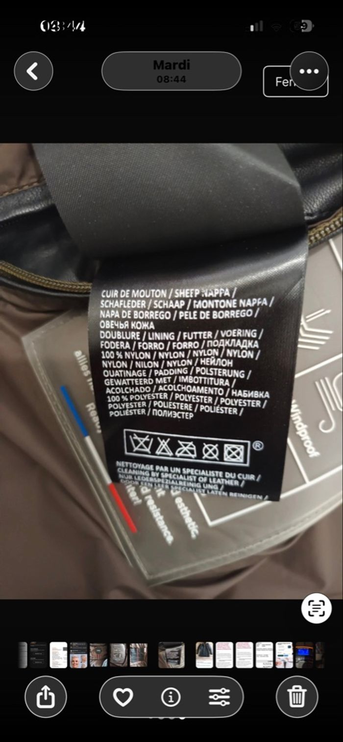 Manteau cuir - photo numéro 2