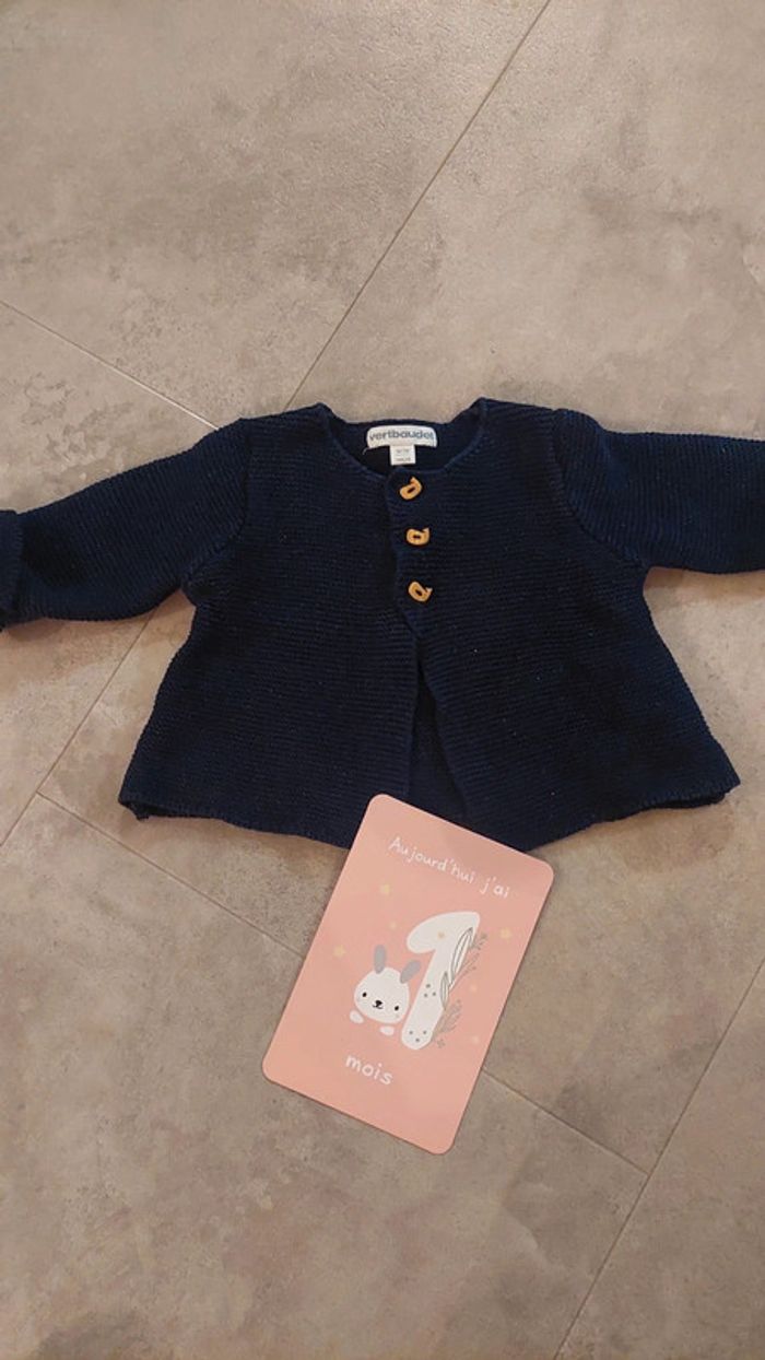 Pull verbaudet 1 mois