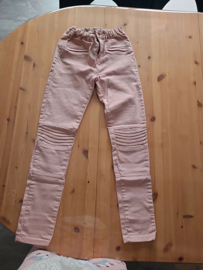 Jeans rose fille