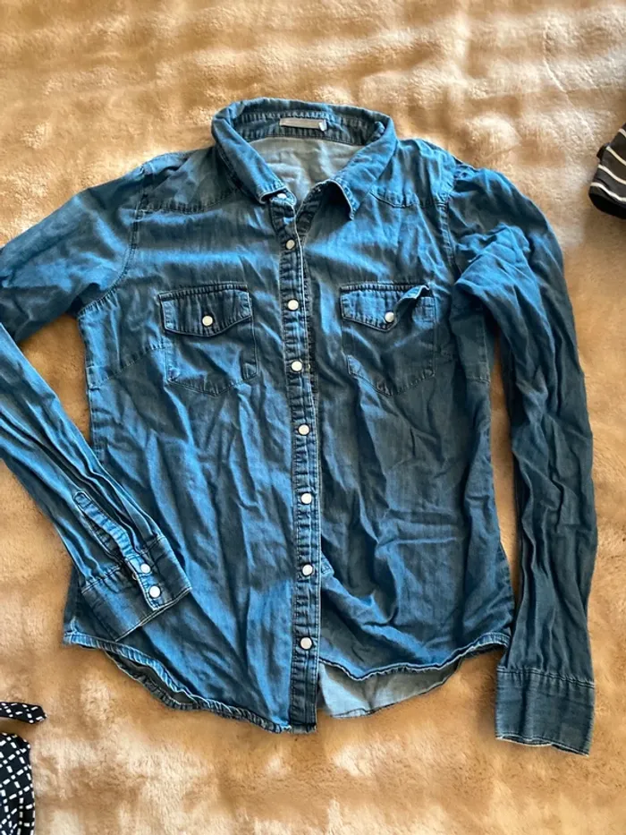 Chemise en jean fin 3 suisses - photo numéro 2