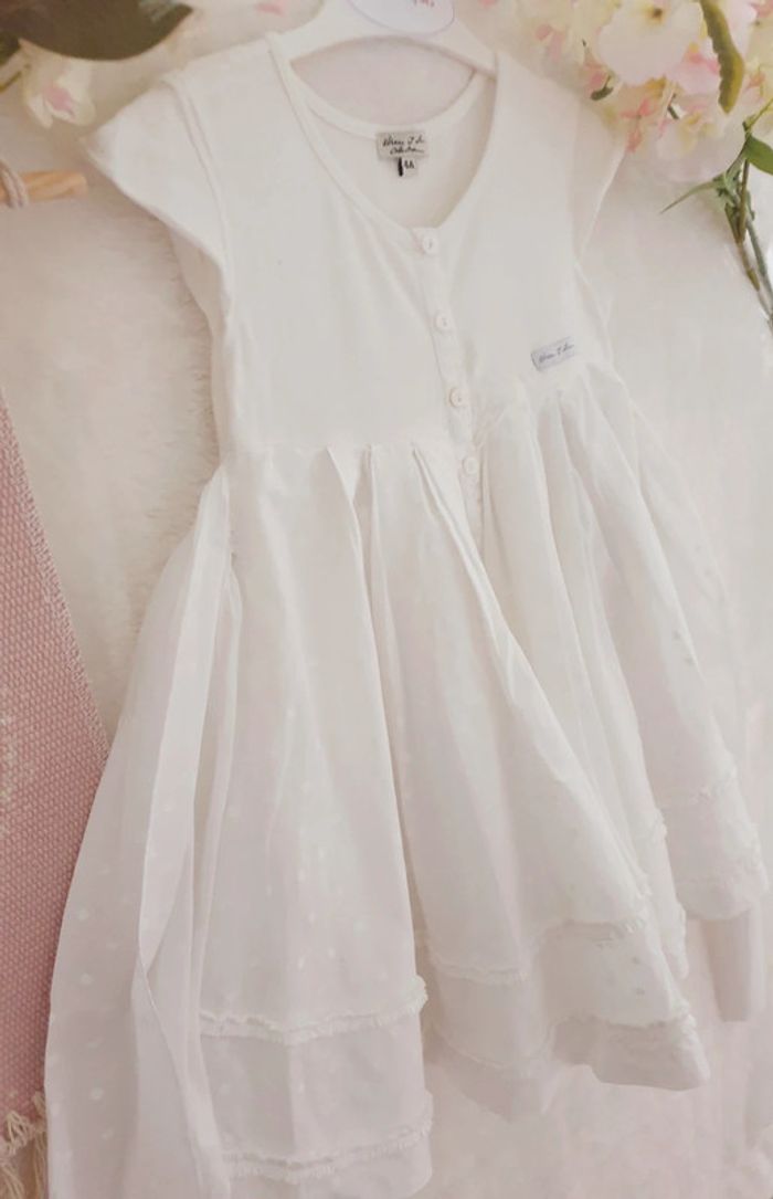 Robe Coton Eliane et Lena Taille 4 ans
