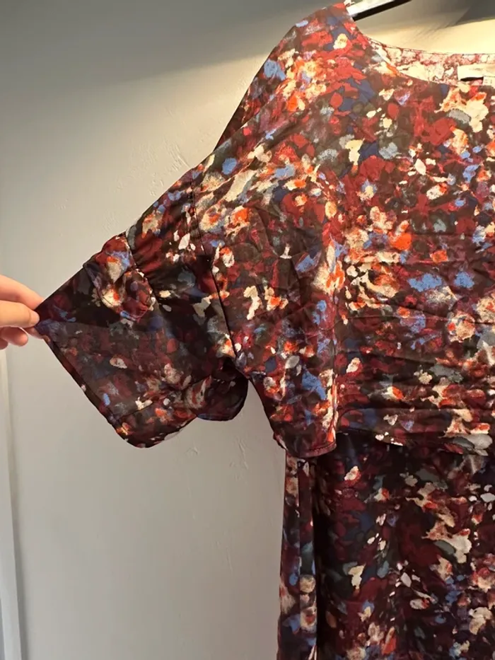 Robe courte fleurie Forever 21 L - photo numéro 4