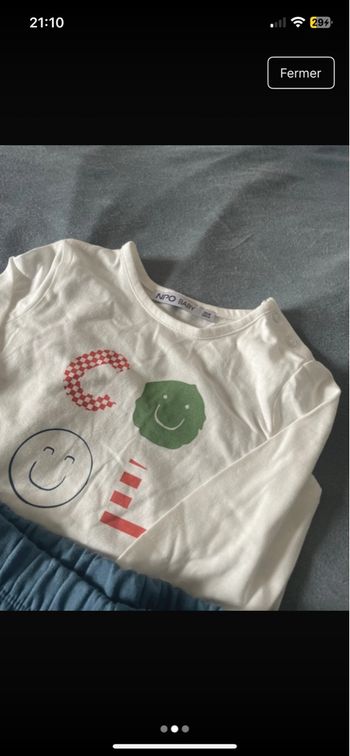 Ensemble garçon 3 ans