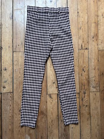 Pantalon Vichy beige 40 Primark