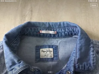 Chemise femme jeans pepe jeans