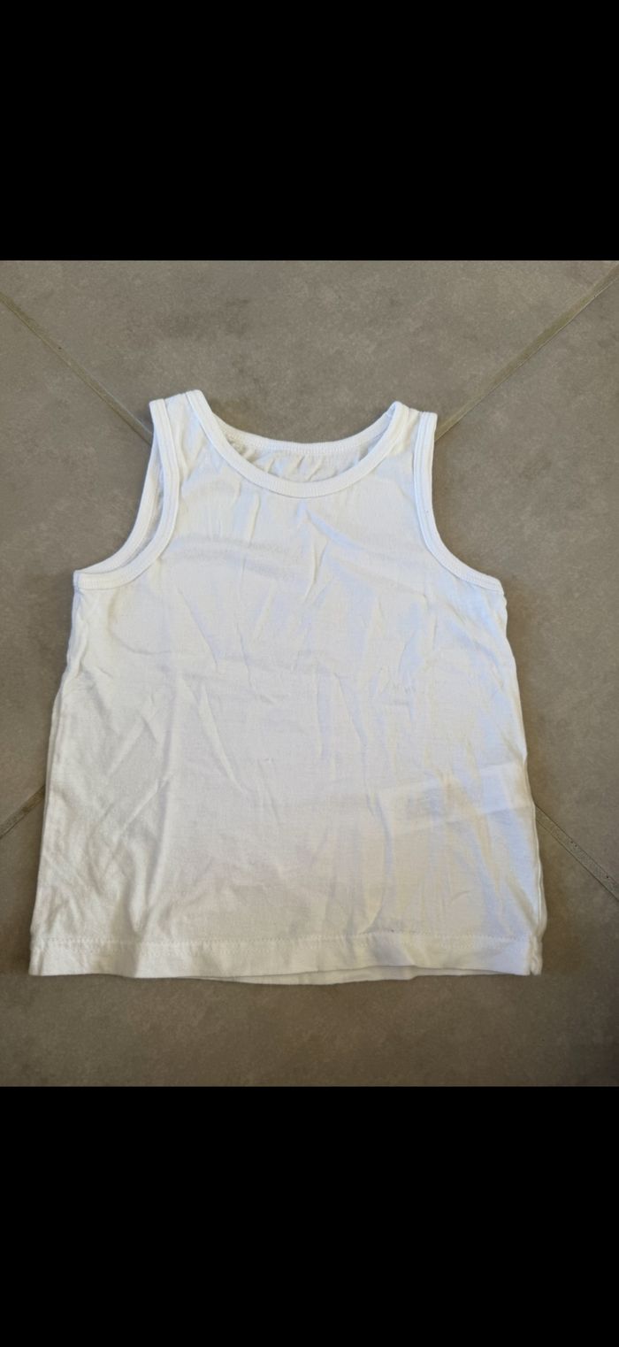 Maillot de corps Débardeur tee shirt 24 mois - photo numéro 2