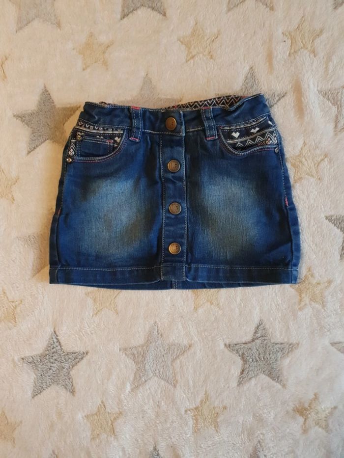 Jupe jupette jeans