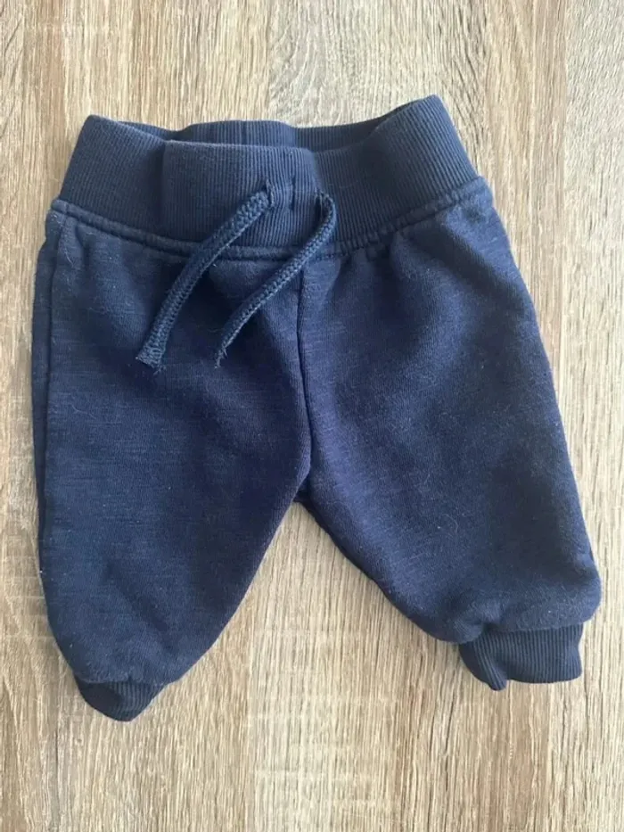 Jogging garçon bleu marine 0/3 mois 62 - photo numéro 2