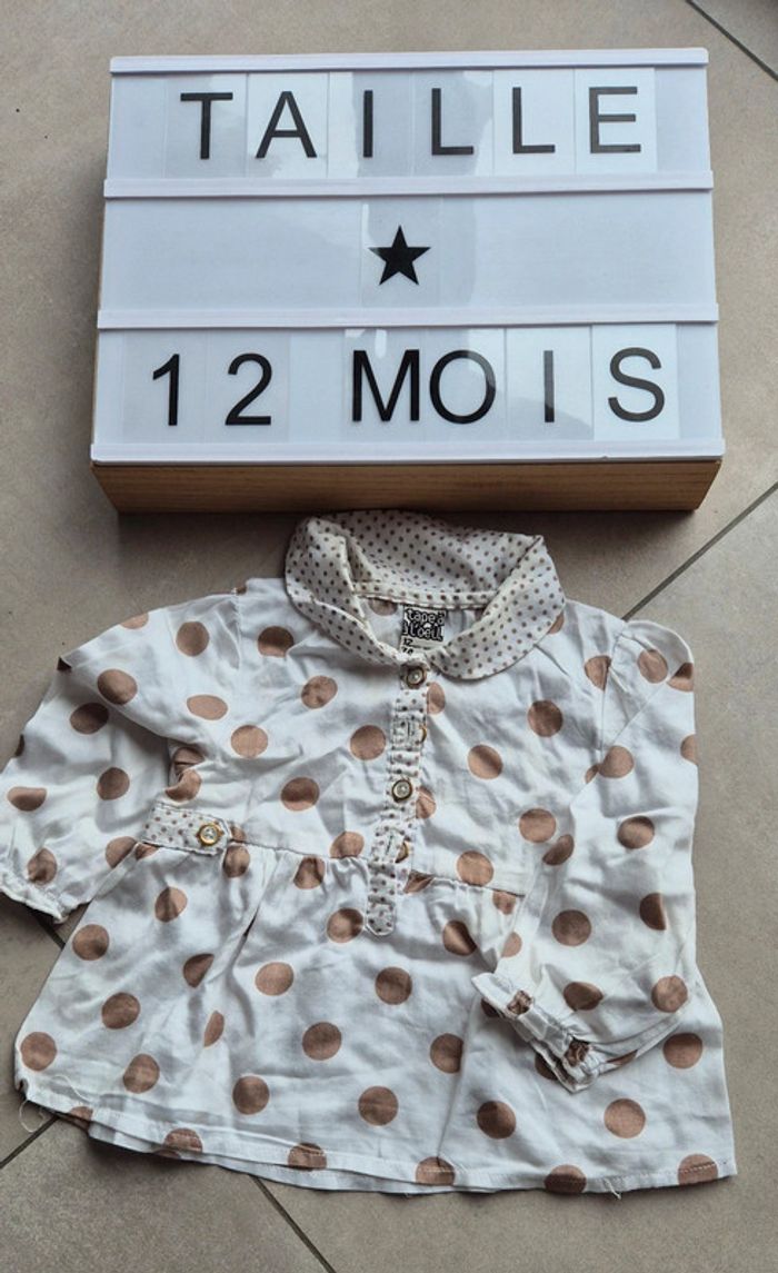 Blouse 12 mois