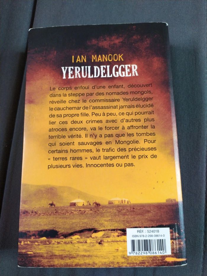 Yeruldelgger de Ian Manook - photo numéro 2