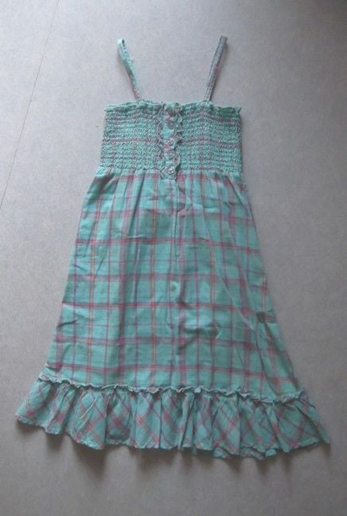 Robe à brides, bleu/violet