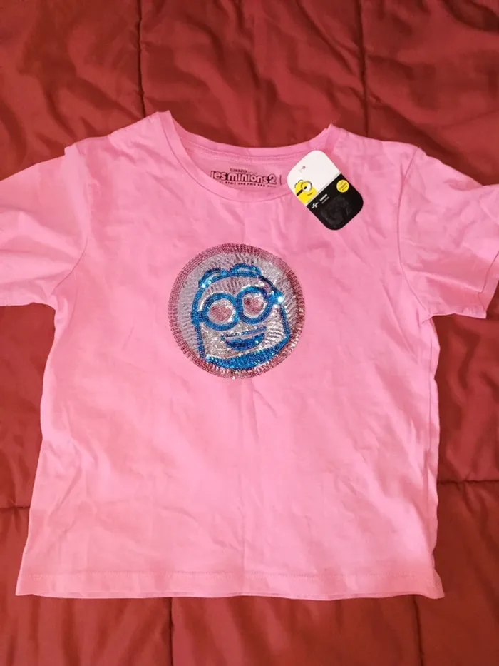 Pantalon/Jean 7 ans + Tee-shirt 8 ans, Neufs - photo numéro 2