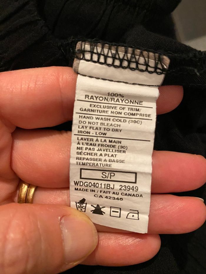 Pantalon noir fluide WDG taille S - photo numéro 17