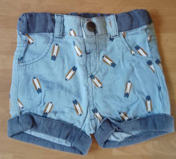 Short en jean