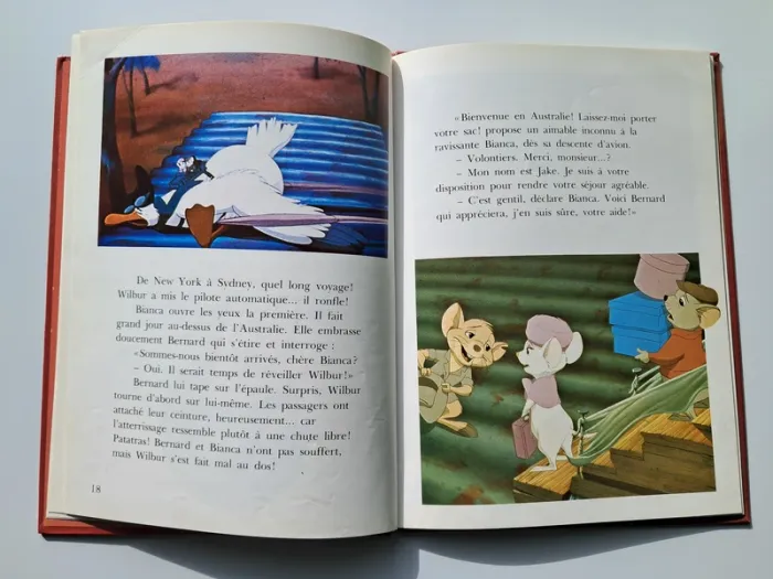 Livre Bernard et Bianca au Pays des Kangourous de Walt Disney - photo numéro 3