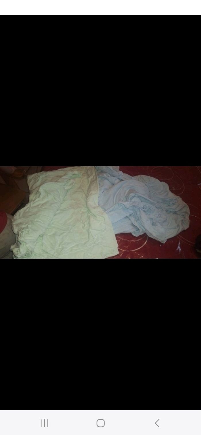 Drap housse 60 120 type hamac drap tissus cousus pour matelas