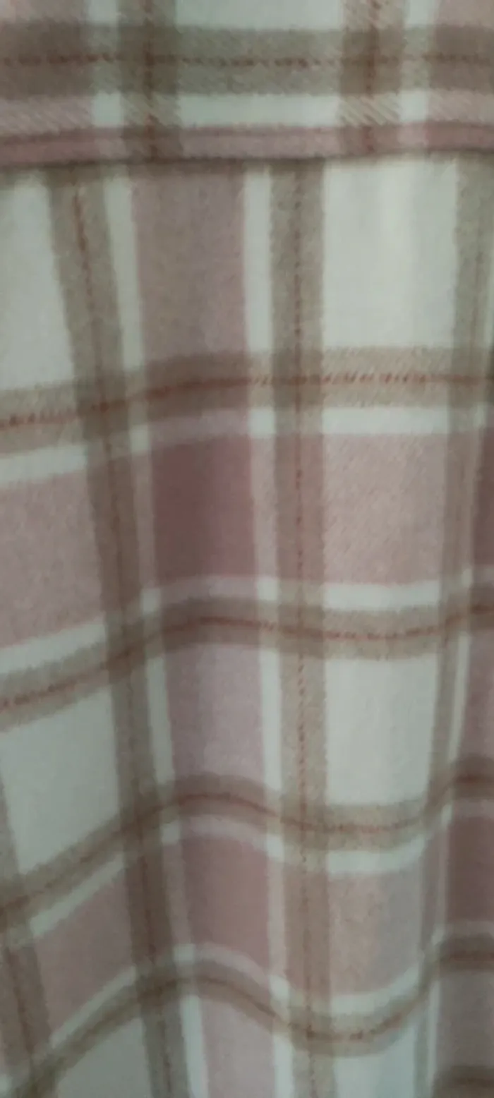 Cream Surchemise carreaux sans manches taille S - photo numéro 10