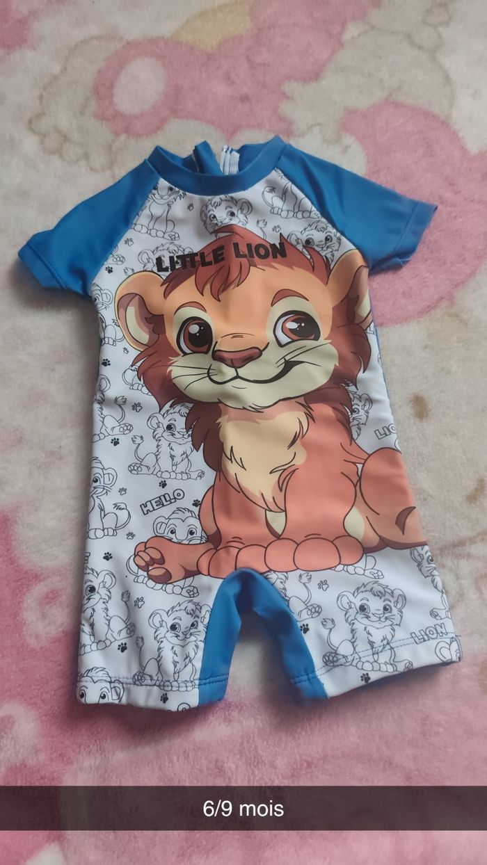 Maillot bain 6/9 mois